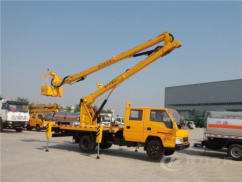 12-16米江鈴雙排·折疊臂高空車