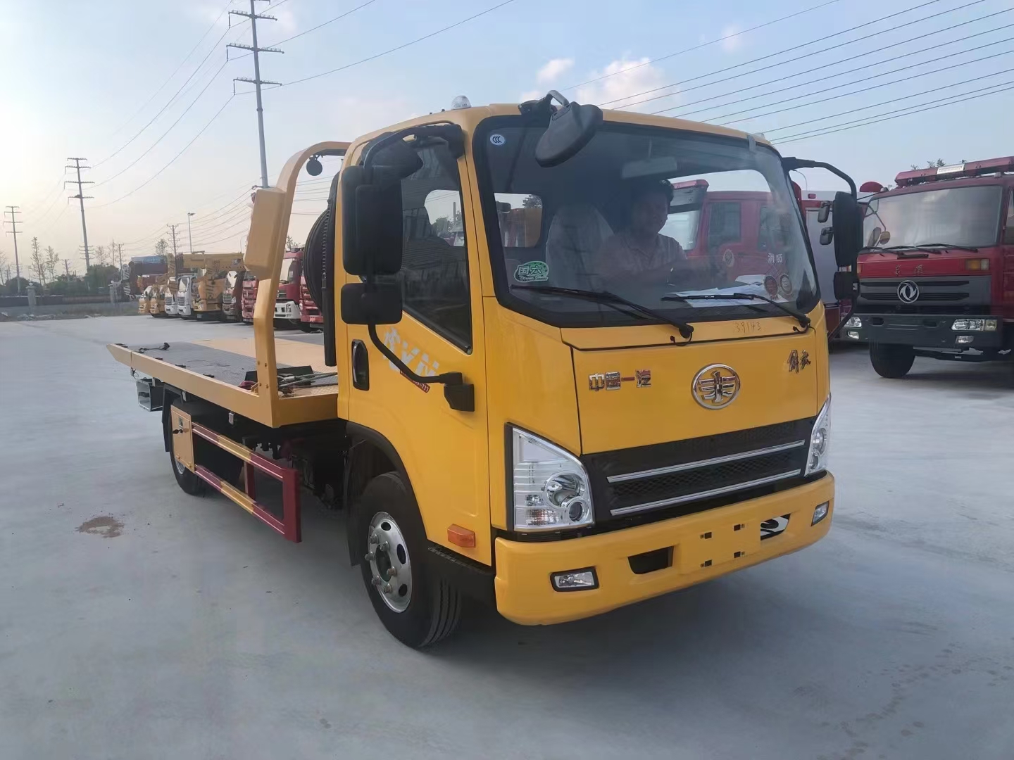 解放虎V藍(lán)牌清障車