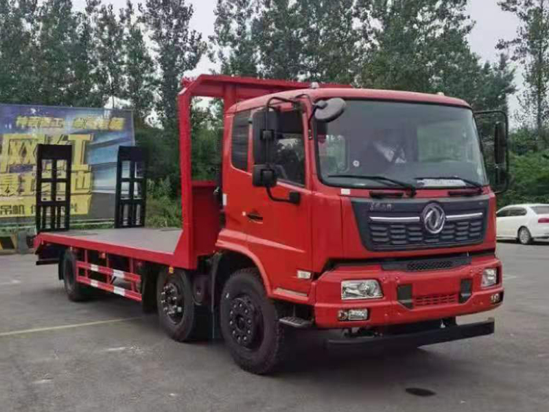 天錦小三軸平板車